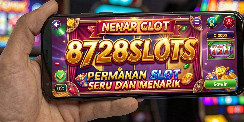 Tampilan gameplay seru dan penuh warna di 8728SLOTS.
