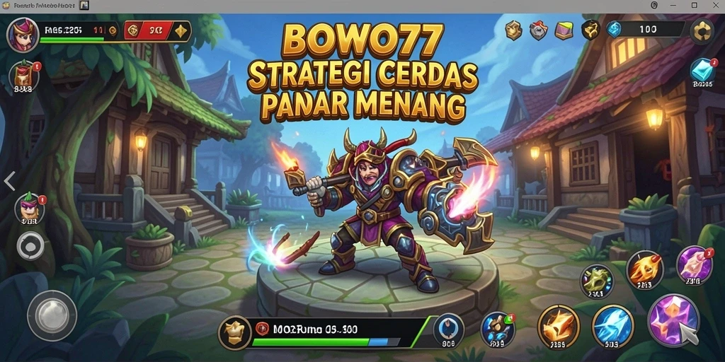 Tampilan gameplay BOWO77 dengan strategi cerdas dan menyenangkan.