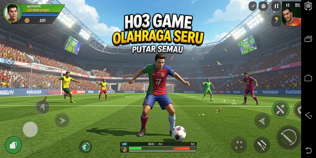 Tampilan gameplay H03 yang mendebarkan dan interaktif.