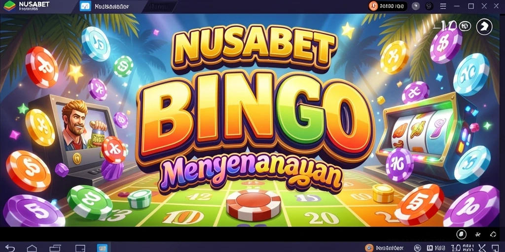Tampilan menarik saat bermain Bingo di NUSABET.