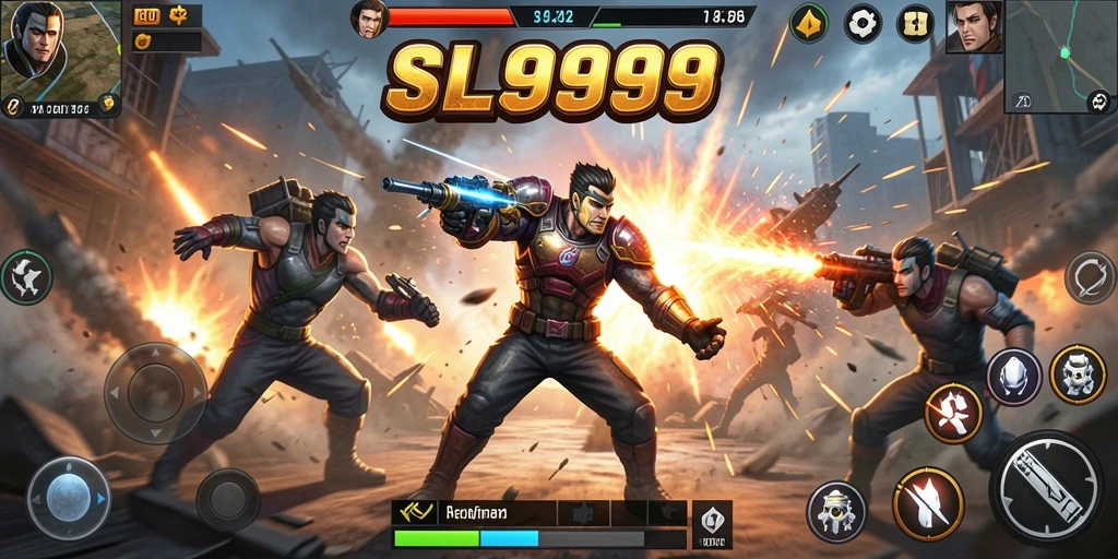 Tampilan menegangkan dari aksi pertempuran dalam SL999.