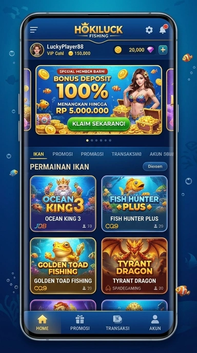 Salah satu aplikasi terbaru yang tersedia di hokiluck, memberikan fitur menarik.